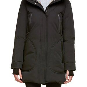 Soia & Kyo - Saundra Fur Trim Hooded Down Coat - Medium, Black - Worn 3-4x!